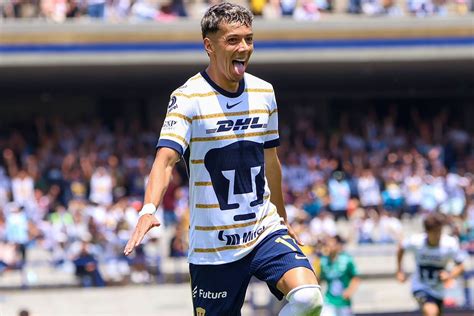 Pumas UNAM León Pumas golea a León con un doblete de Jorge Ruvalcaba