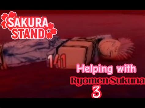 Sakura Stand Helping A Subscriber Beat Sukuna Boss N Youtube