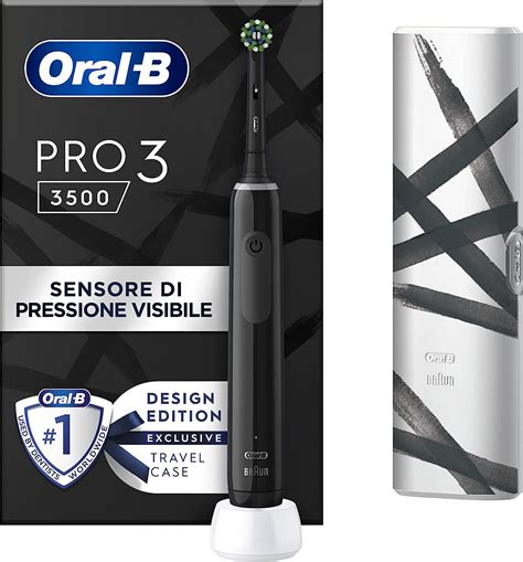 Oral B Spazzolino Elettrico Ricaricabile Pro 3 3500 1 Testina 1