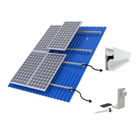 Buy Pv Solar Panel Mounting Systems On Any Ground And Roof From Dalian