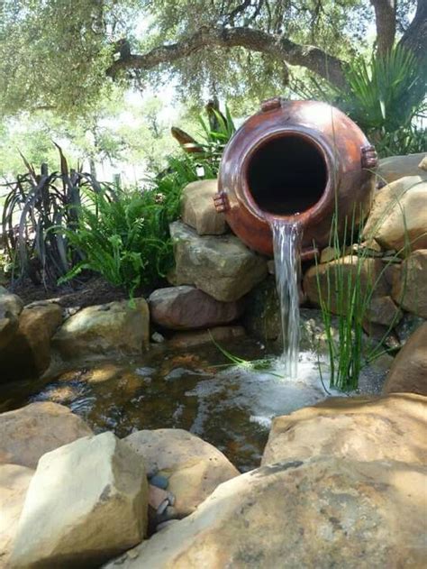 Small Pond Ideas With Waterfall