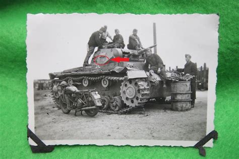 WKII Foto Panzer III Panzer Regiment 7 Frank Postimages