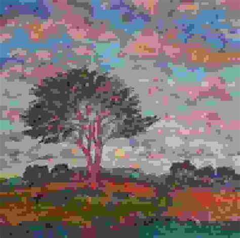 Nimet Keser Tree Flirting With Pink Clouds 2024 Available For