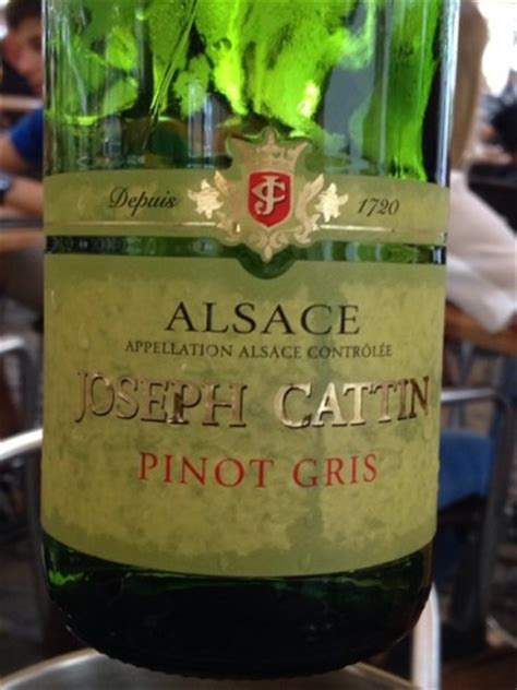 Joseph Cattin Alsace Pinot Gris 2014 Wine Info