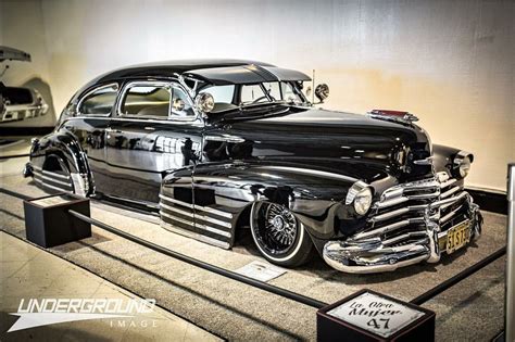 Vintage Black Car on Display