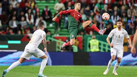 Cristiano Ronaldo Anota Doblete En Partido Hist Rico Con La Selecci N