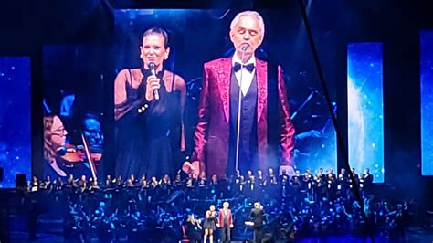 Andrea Bocelli And Beautiful Wife Veronica With An Amazing Performance