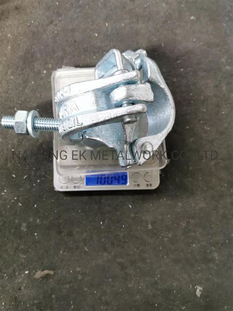 China Supply Scaffolding Scaffold British Clamp Drop Forged Double