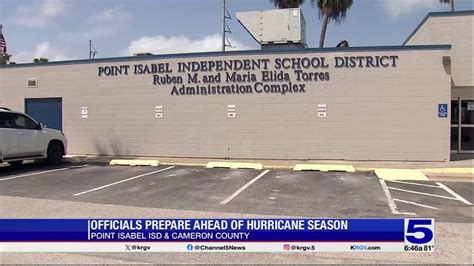 Point Isabel Isd Prepares Ahead Of Hurricane Season