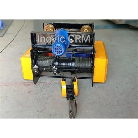 5 Ton Capacity Wire Rope Hoist At 7500000 Inr In Ahmedabad Inovic Crm India Private Limited