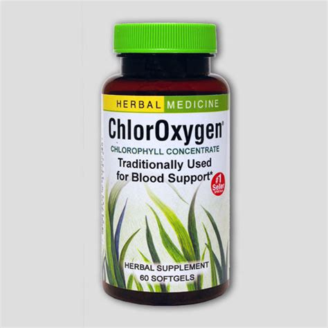 ChlorOxygen® Chlorophyll Concentrate Softgels – Herbs, Etc.