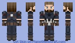 Avengers Infinity War - Nomad / Captain America Minecraft Skin