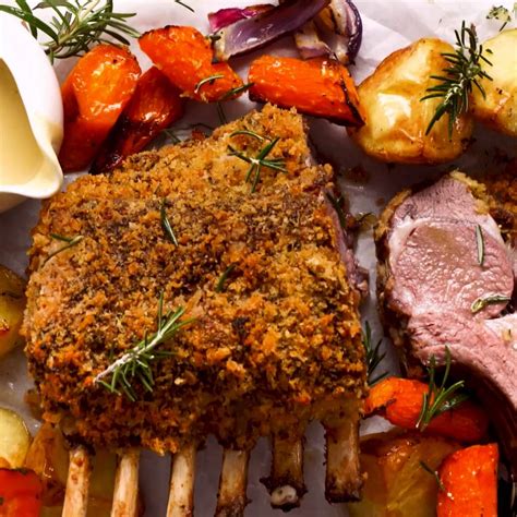 Classic Oven Roasted Rack Of Lamb Recipe