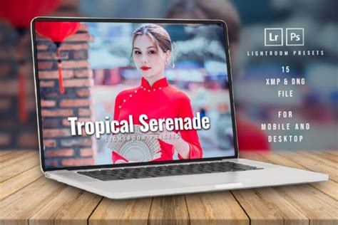 15 Tropical Serenade Lightroom Preset Graphic By ZHidayat Creative