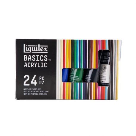 Set De Peinture Acrylique Basics Liquitex X Ml Basics Liquitex