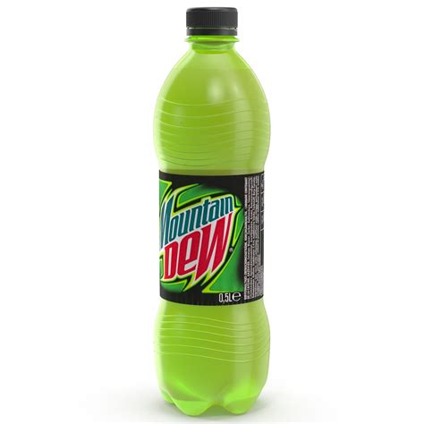 mountain dew bottle 3d max