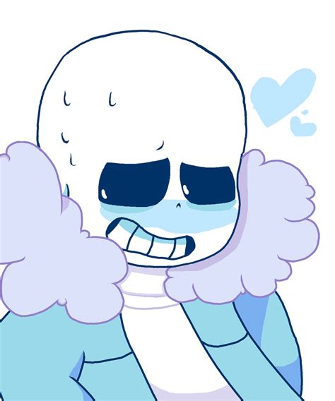 Undertale Blushing Sans By Mynameislele On Deviantart