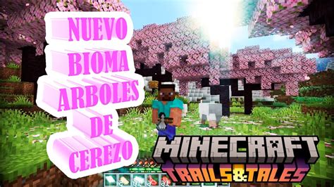 Arboles De Cerezo Bioma De Minecraft 1 2 Youtube