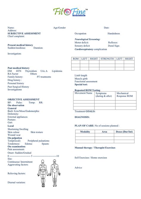 Physiotherapy Assessment