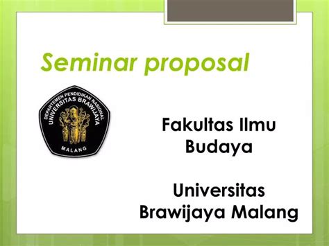 Ppt Seminar Proposal Sketsa