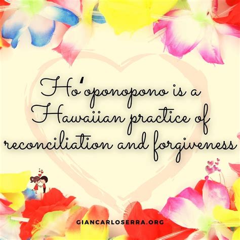 Hoʻoponopono: The Healing Power Of Forgiveness - Giancarlo Serra