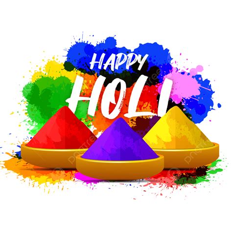 Happy Holi Color Vector Design Images Colorful Happy Holi Creative