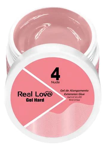 Gel De Alongamento Reconstrutor Hard Nude Real Love Ml Nude
