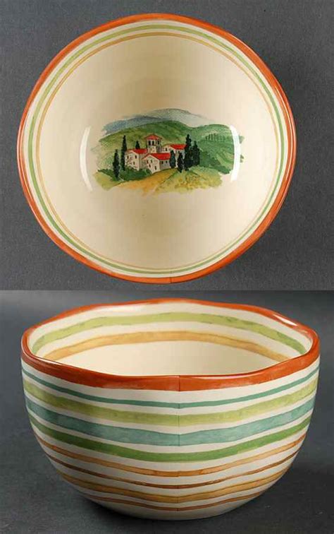 Tuscan Villa Soup Cereal Bowl By Fifth Pts Replacements Ltd