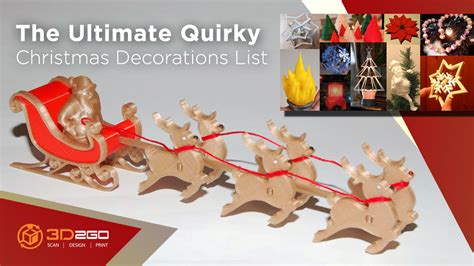 Top 5 Must-Have Items On Your Christmas Decorations List - 3D2GO ...