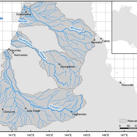 Regional Map With The Location Of The Study Regions And Their Major