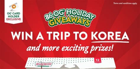 Krispy Kreme Is Giving Away A Trip To Korea And More