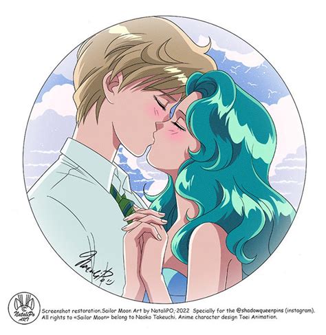 Haruka And Michiru Kiss Pin By Natalipoart On Deviantart