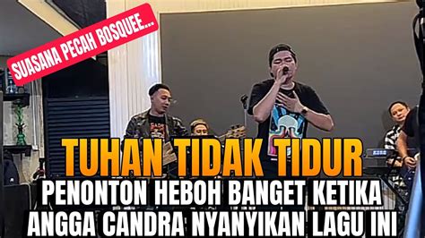 Diluar Dugaan Ternyata Suasana Berubah Ketika Angga Candra Bawain Lagu