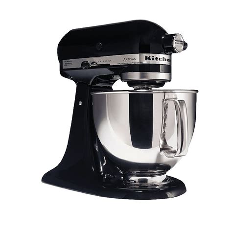 Batidora Kitchenaid Artisan Q Negro Brillante Reclinable Uso