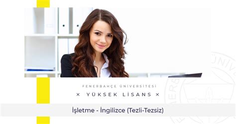 Fenerbahçe Üniversitesi on Twitter İşletme Yüksek Lisans Programı