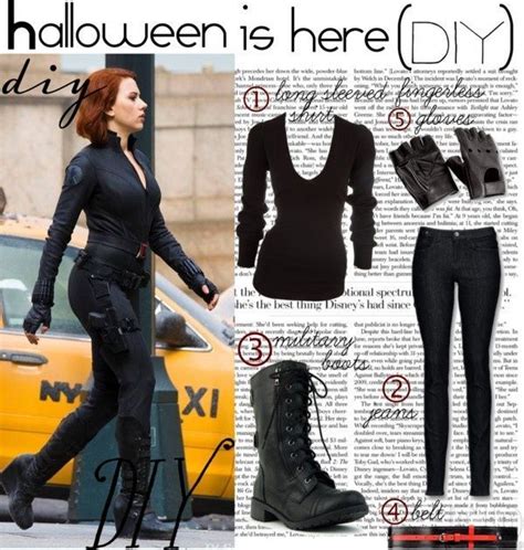 Black Widow Avengers Costume Diy Google Zoeken More Black Widow