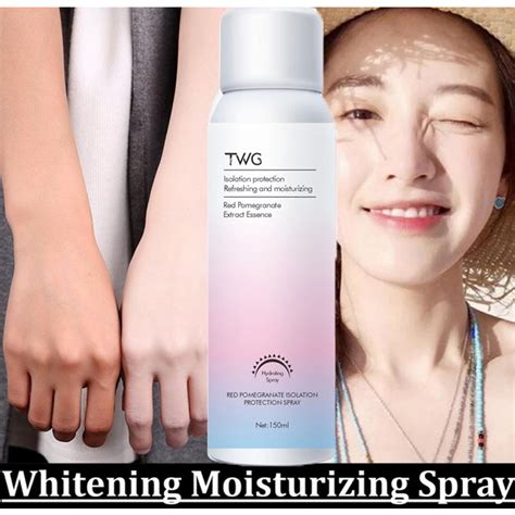 Jual TWG Spray Lotion Pemutih Kulit Badan Wajah Body Cream