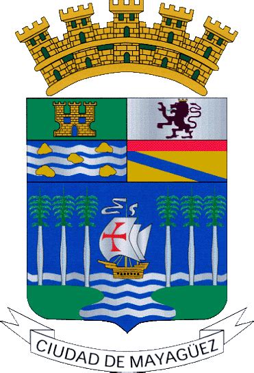 Escudo De Mayaguez Puerto Rico Otorgado A La Ciudad De Mayagüez Por Sm