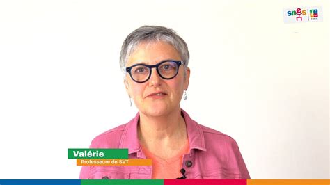 Val Rie Professeure De Svt Youtube