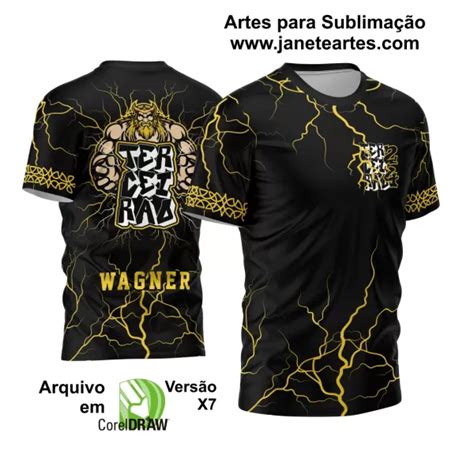 Arte Vetor Camisa Terceirão Zeus Em Fúria 2024 Modelo 02 Janete Artes