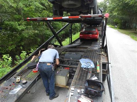 Car Hauler Tractor Trailer Truck repair wiring fix