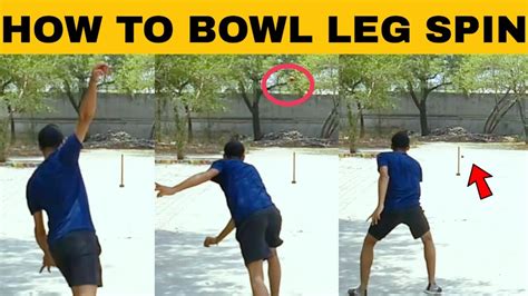 How To Bowl Leg Spin In Cricket Leg Spin Bowling Grip Youtube