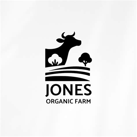 Organic Farm Logo Design Custom Logo Design Grass-fed Farm Logo Package ...