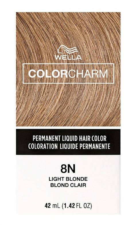 Wella Color Charm Liquid 8N 0811 Light Blonde Pack Of 2 Walmart