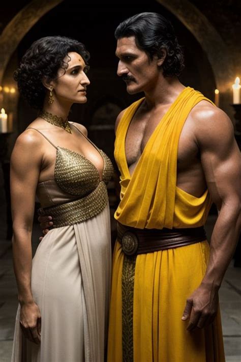 Oberyn Martell And Ellaria Sand Game Of Thrones Model Look Game Of