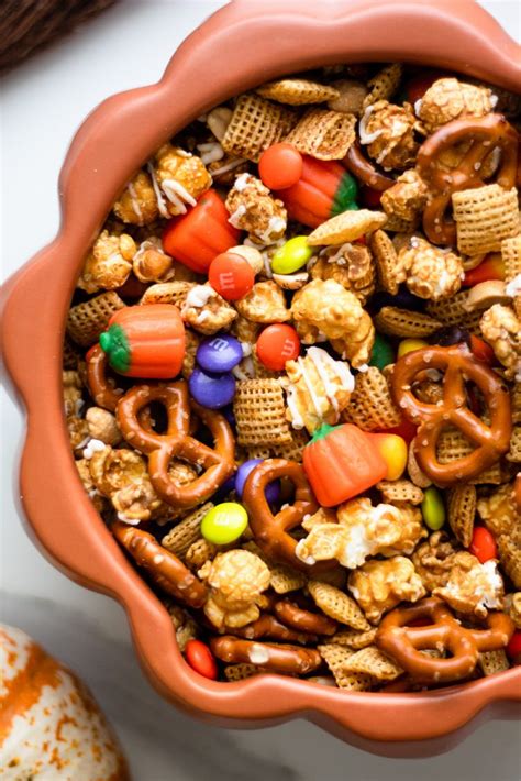 Sweet And Salty Halloween Snack Mix Our Balanced Bowl