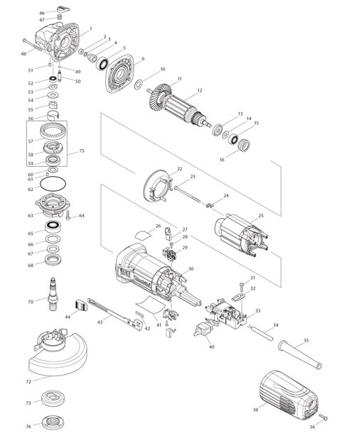 Makita Ga Parts List Makita Ga Repair Parts Oem Parts With