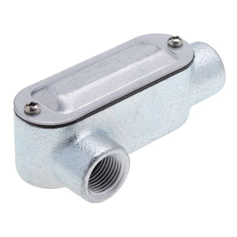 Type Lr Rigid Conduit Body With Cover And Gasket 12 Malleable Iron