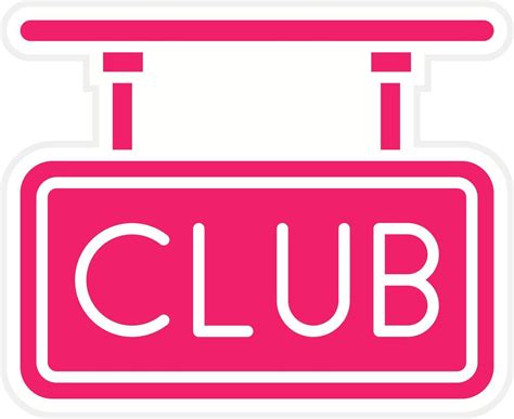 Club Vector Icon Style 22439080 Vector Art at Vecteezy