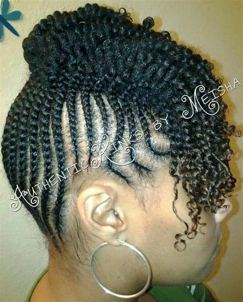 Cornrows Natural Hair Natural Hair Updo Natural Hair Mohawk